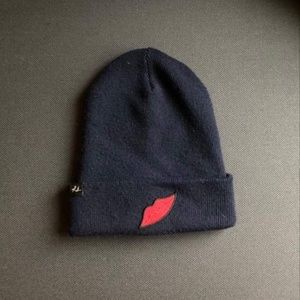 rag & bone  merino wool  blue beanie